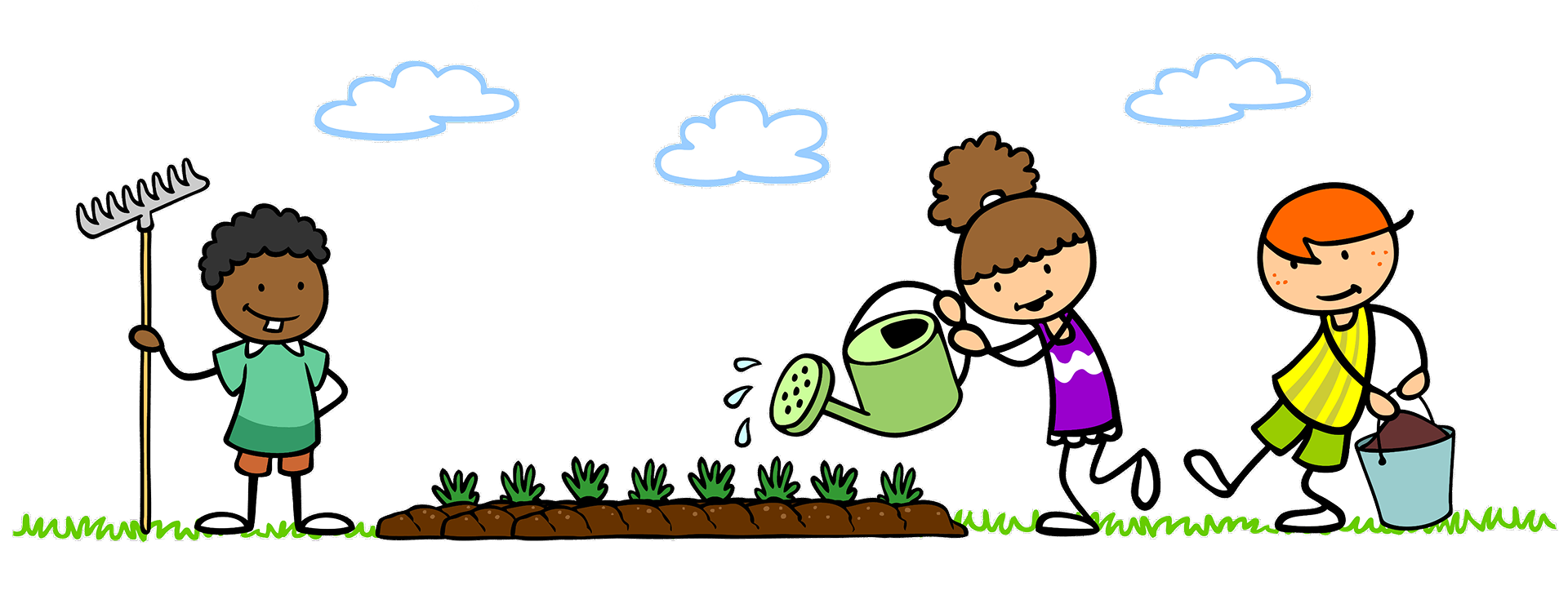 Grüner Daumen KIDS Logo